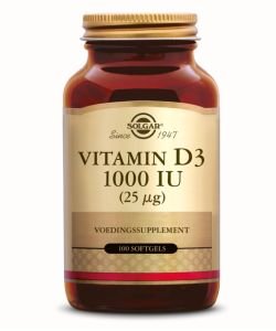 25 mcg vitamin D3 (1000 IU)